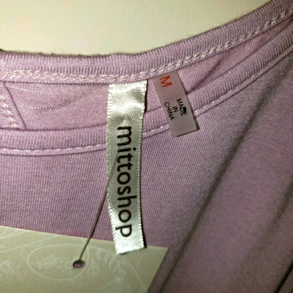 Bittoshop Women's Cold Shoulder Top - Picture 3 of 7